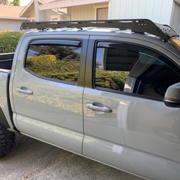 Tint on 19tacoma done by the pros at get it darker Tint on 19tacoma done by the pros at get it darker