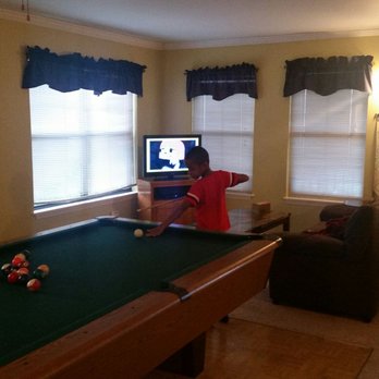 Chalet Village - Upstairs pool table - Vacation Rentals Near Me - Gatlinburg, Tennessee