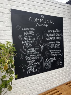 Menu photo 2 Communal San Diego, CA