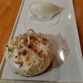 Del Alma - Key Lime Pie: Features a graham cracker crust, toasted coconut - Latin American Near Me - Corvallis, Oregon Del Alma - Key Lime Pie: Features a graham cracker crust, toasted coconut - Latin American Near Me - Corvallis, Oregon