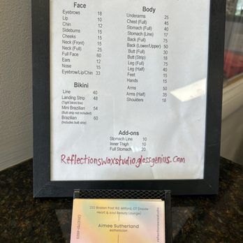 Reflections Wax Studio - Waxing Near Me - Milford, Connecticut Reflections Wax Studio - Waxing Near Me - Milford, Connecticut