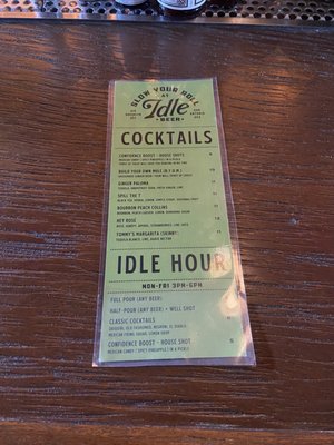 Menu photo 7 Idle Beer Hall & Brewery San Antonio, TX Menu photo 7 Idle Beer Hall & Brewery San Antonio, TX