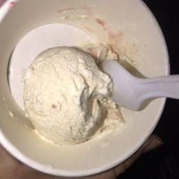 "One scoop" of ice cream