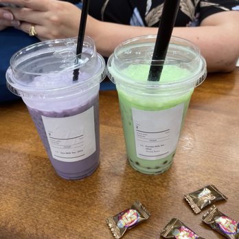 Koo Coffee Tea - Taro Milk tea and Matcha milk tea. - Coffee & Tea Near Me - Westminster, California Koo Coffee Tea - Taro Milk tea and Matcha milk tea. - Coffee & Tea Near Me - Westminster, California