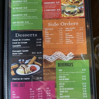 Sol De Jalisco-Gen Bruce - Menu - Mexican Near Me - Temple, Texas