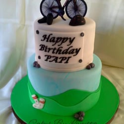 Cakes By Lanetta - Bicycle Theme Birthday Cake