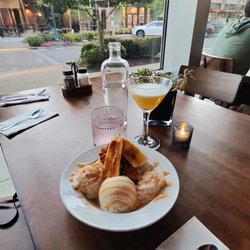 Banana foster bread pudding