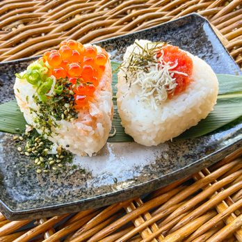 Ichirin - Salmon & Ikura (Salmon roe), Mentaiko (Spicy cod roe) & Jako (Small fish) - Caterers Near Me - Costa Mesa, California Ichirin - Salmon & Ikura (Salmon roe), Mentaiko (Spicy cod roe) & Jako (Small fish) - Caterers Near Me - Costa Mesa, California