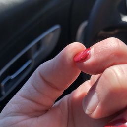 Less than twenty four hours after a dip manicure.