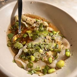 Edamame Dumplings