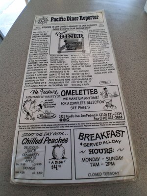 Menu photo 4 Pacific Diner San Pedro, CA Menu photo 4 Pacific Diner San Pedro, CA