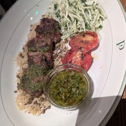 Filet mignon skewer Filet mignon skewer
