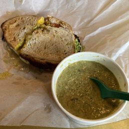 Early Bird and cup of soup Early Bird and cup of soup