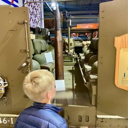 Cole Land Transportation Museum - WW2 Vehicle