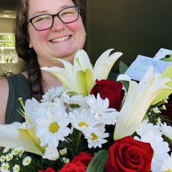Received beautiful flowers!