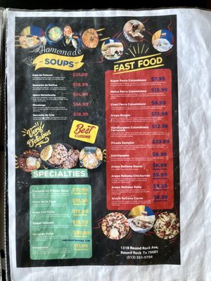 Menu photo 3 Sabor Colombia Round Rock, TX Menu photo 3 Sabor Colombia Round Rock, TX