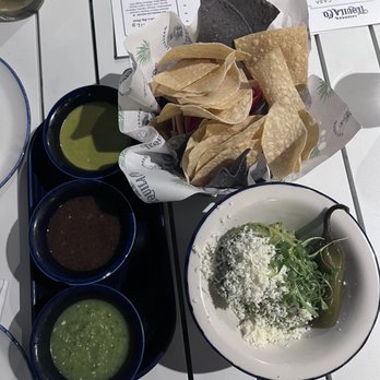Savannah Tequila - Salsa and guac. Two separate apps. They were good but if I had to pick between the two I'd do the guac. - Mexican Near Me - Savannah, Georgia Savannah Tequila - Salsa and guac. Two separate apps. They were good but if I had to pick between the two I'd do the guac. - Mexican Near Me - Savannah, Georgia