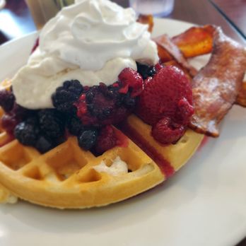Three Flavors Kitchen - Waffle with fruit - Mexican Near Me - Nooksack, Washington Three Flavors Kitchen - Waffle with fruit - Mexican Near Me - Nooksack, Washington