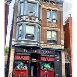 Tripoli Tap @ 1147 W Armitage Ave, Chicago, IL Pub Sports Bar Beer Garden Burgers Wings Pizza Sandwiches Salads etc. Cool.