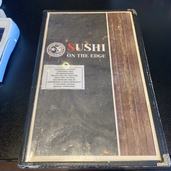 Sushi On The Edge - Main menu - Sushi Bars Near Me - Vista, California Sushi On The Edge - Main menu - Sushi Bars Near Me - Vista, California