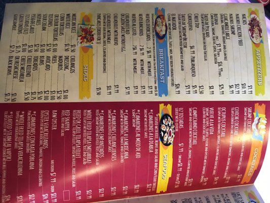 Menu photo 5 Chilango's Seafood Restaurant Kenner, LA