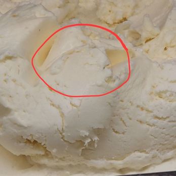 Cold Stone Creamery - Hair in ice cream - Ice Cream & Frozen Yogurt Near Me - Stockton, California