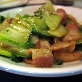Echizen Japanese Restaurant - bok choy with bacon (!) - Japanese Near Me - Cypress, California Echizen Japanese Restaurant - bok choy with bacon (!) - Japanese Near Me - Cypress, California