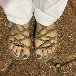 Rehoboth Nails & Spa - Painted toenails.