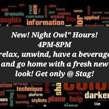 Stag Hair Care - Servicing those who work! Now Open with night hours only! 4pm-8pm - Men's Hair Salons Near Me - Eagle, Idaho Stag Hair Care - Servicing those who work! Now Open with night hours only! 4pm-8pm - Men's Hair Salons Near Me - Eagle, Idaho