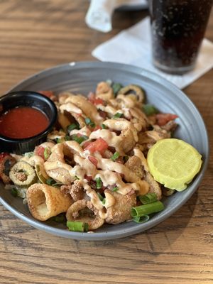 Photo of Wood-n-Tap Bar & Grill- Hartford - Hartford, CT, US. Calamari