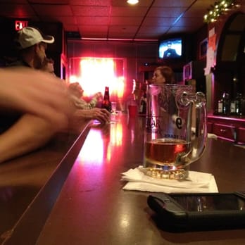 Baker Streetcar Bar - a glass of beer on the bar - Bars Near Me - Hamtramck, Michigan