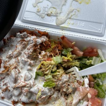 Lovejoy Food and Beverage - Chicken over rice with white sauce - Convenience Stores Near Me - Buffalo, New York Lovejoy Food and Beverage - Chicken over rice with white sauce - Convenience Stores Near Me - Buffalo, New York