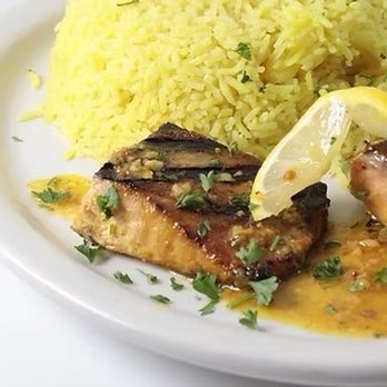 Shawarma Inn - 8oz salmon - Middle Eastern Near Me - Chicago, Illinois