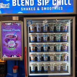 gas station ice cream freezer