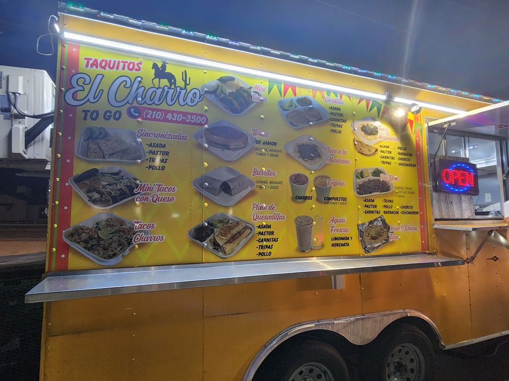 El Charro Food Truck Logo