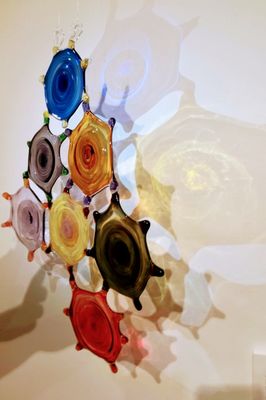 Photo of Jim Loewer Glass - Philadelphia, PA, US. larger glass window piece