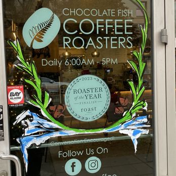 Chocolate Fish Coffee Roasters - Entrance - Coffee & Tea Near Me - Sacramento, California