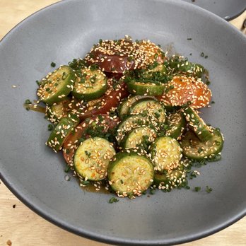 Runner Up - Cucumber and tomato salad was great! - French Near Me - Brooklyn, New York