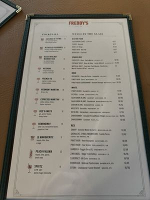 Menu photo 3 Freddy’s Bistro & Bar Homewood, AL Menu photo 3 Freddy’s Bistro & Bar Homewood, AL
