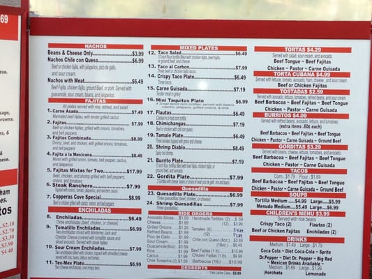 Menu photo 7 El Corral Restaurant Copperas Cove, TX Menu photo 7 El Corral Restaurant Copperas Cove, TX