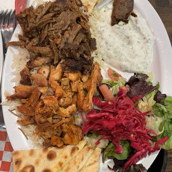 Adana Grill - Mixed doner plate - Mediterranean Near Me - Fountain Valley, California Adana Grill - Mixed doner plate - Mediterranean Near Me - Fountain Valley, California