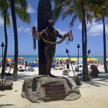 Waikiki Beach - Duke Paoa Kahanamoku - Beaches Near Me Waikiki Beach - Duke Paoa Kahanamoku - Beaches Near Me