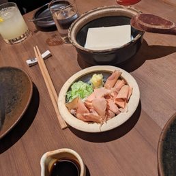 House made silken tofu