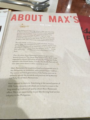 Menu photo 3 Max's Restaurant Mandaluyong, NCR