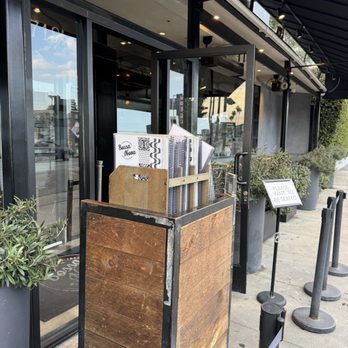 Bossa Nova Brazilian Cuisine - Host stand outside - Brazilian Near Me - West Hollywood, California Bossa Nova Brazilian Cuisine - Host stand outside - Brazilian Near Me - West Hollywood, California