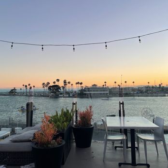 Ballast Point Brewing Long Beach - Views during sunset (June) - Breweries Near Me - Long Beach, California