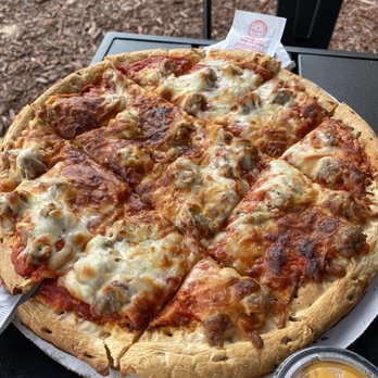 McCarty Mills Taproom - Sausage Pizza - Beer Bar Near Me - Aurora, Illinois