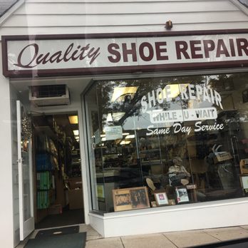 Quality Shoe Repair - Getting my shoes done within 2 minutes?! You show me a better place with better service! Try it out, guaranteed excellent customer service! - Shoe Repair Near Me - Ridgewood, New Jersey Quality Shoe Repair - Getting my shoes done within 2 minutes?! You show me a better place with better service! Try it out, guaranteed excellent customer service! - Shoe Repair Near Me - Ridgewood, New Jersey