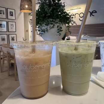 Aubergine Kitchen - chai tea latte & matcha latte - Mediterranean Near Me - Las Vegas, Nevada Aubergine Kitchen - chai tea latte & matcha latte - Mediterranean Near Me - Las Vegas, Nevada