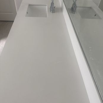 Cornerstone Restoration - Master bathroom counters - Refinishing Services Near Me